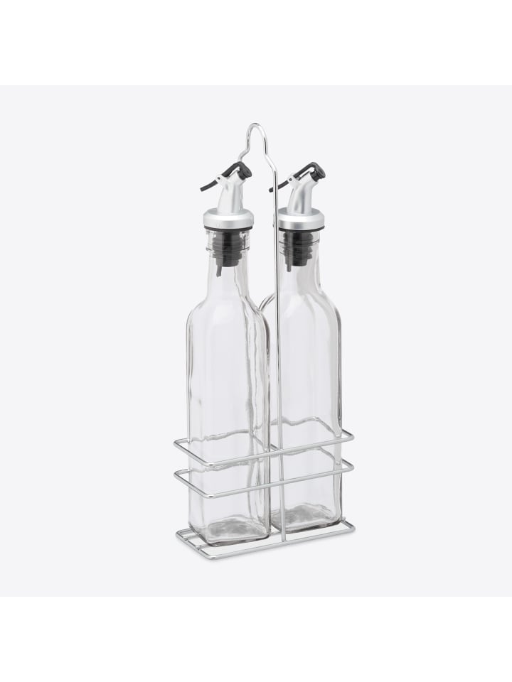 2x Spender "Essig & Öl" in Transparent - 250 ml