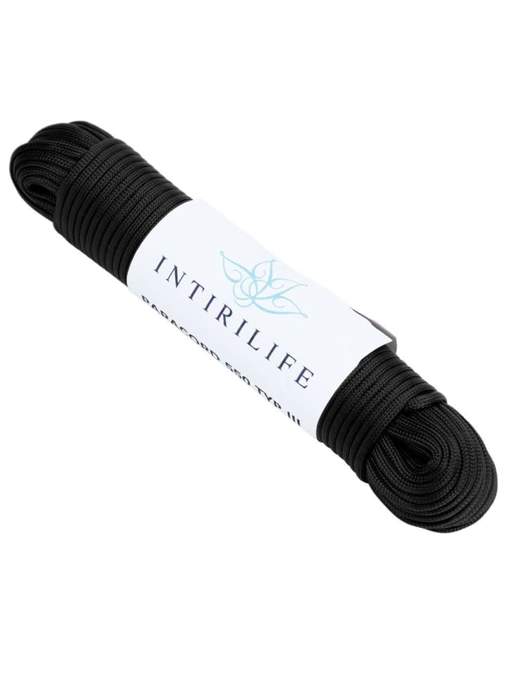 31m Nylon Outdoor Seil in SCHWARZ