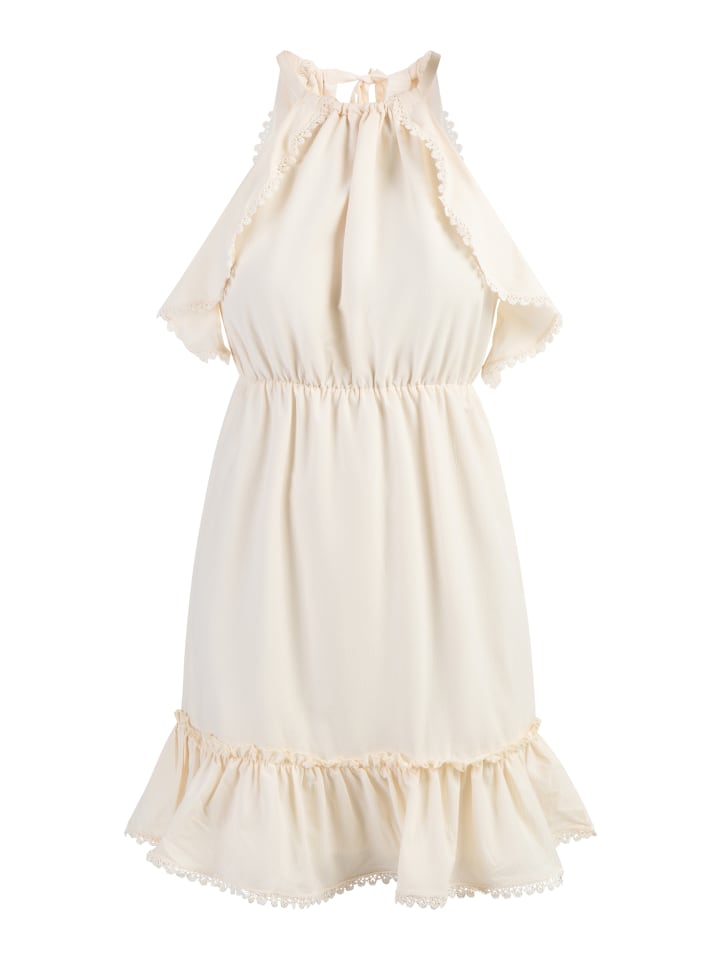 Damen Minikleid in Creme