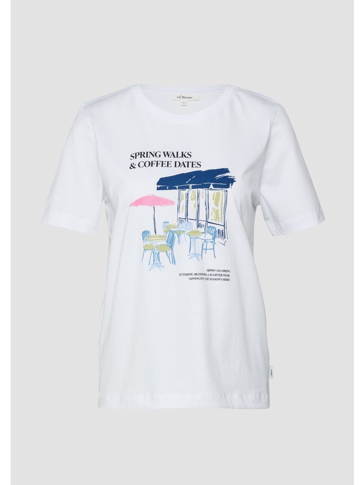 T-Shirt in 01D1_weiß