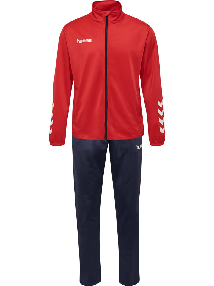 Verstellbare Taille Anzug Hmlpromo Herren in TRUE RED/MARINE