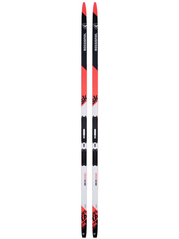 Langlauf Ski-Fell in weiss
