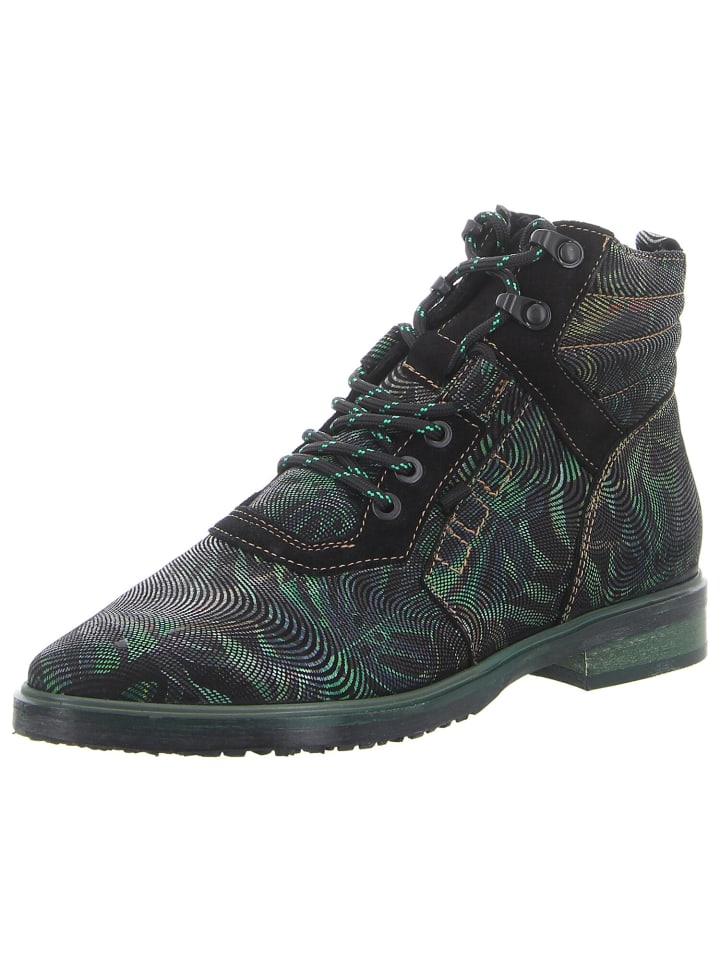 Schnürschuhe in grün