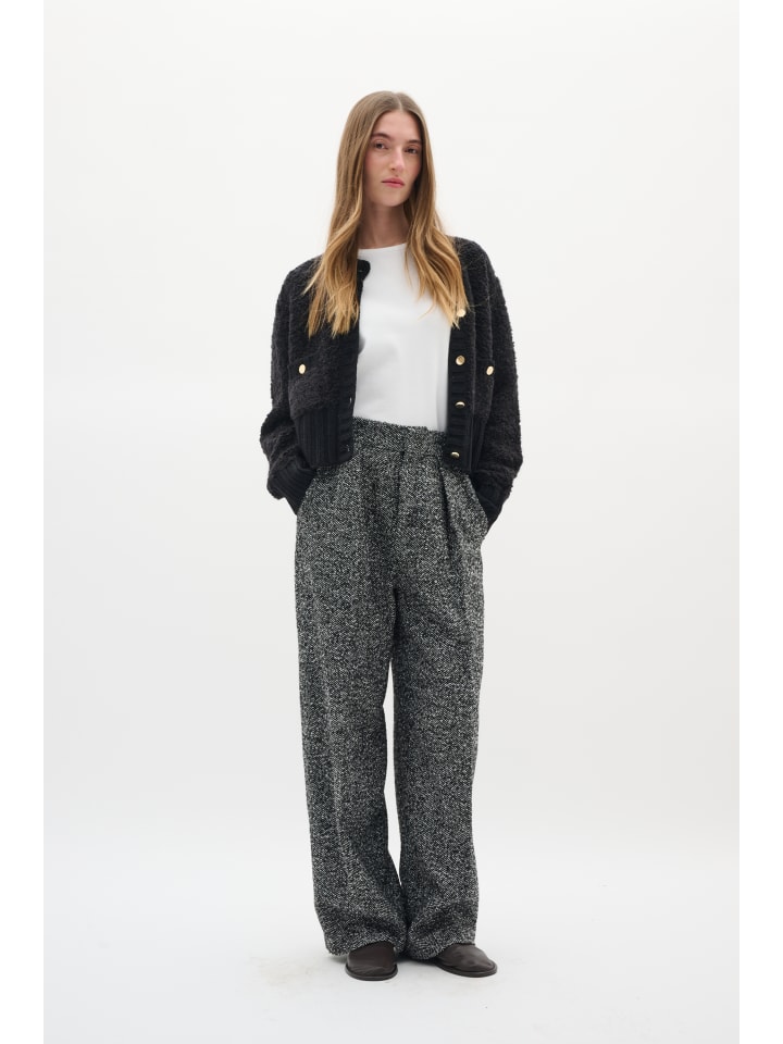 Pants Suiting BryannyIW Relaxed fit in Black / White