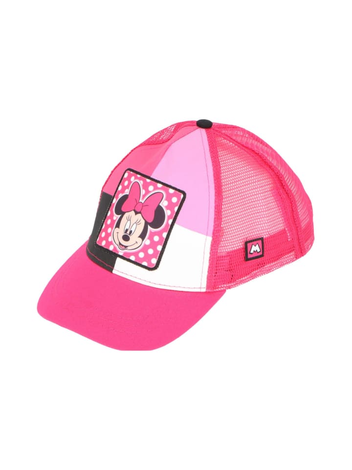 Minnie Mouse Cap – Disney Kappe Stylisch & Bequem Rosa in Mehrfarbig