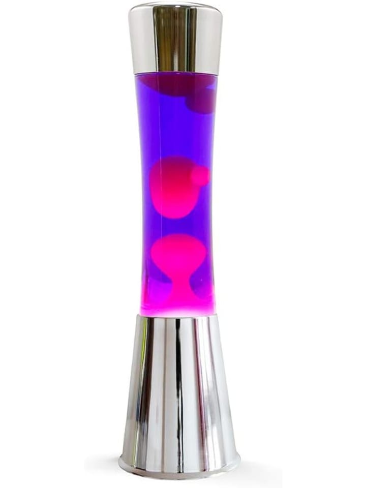 Lavalampe Magie Dekolampe Farbe lila/rosa