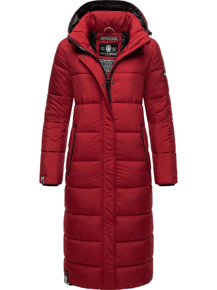 Steppmantel Isalie in Dark Red
