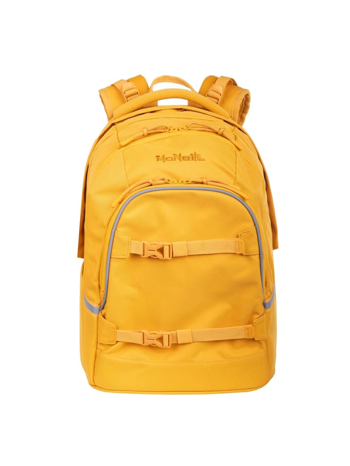 Milo Schulrucksack 43 cm gelb