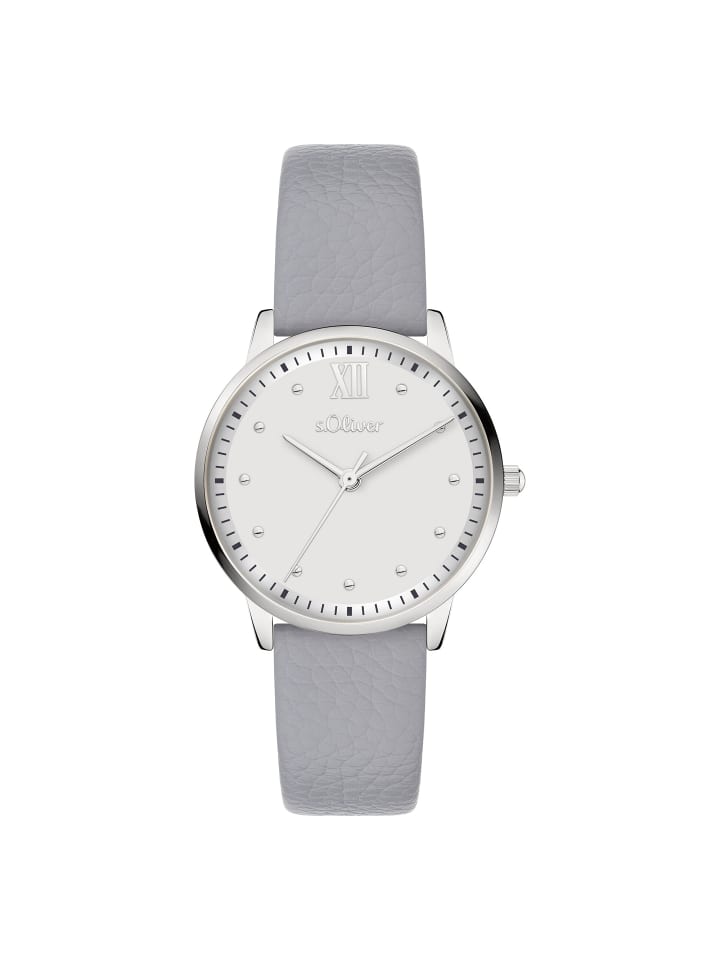 Armbanduhr Soft Elegance in grau
