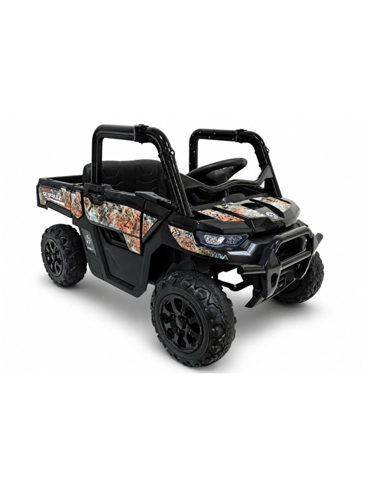 Lean Toys Batteriebetriebenes 4x4-Fahrzeug GTS2299-H 24V Schwarz