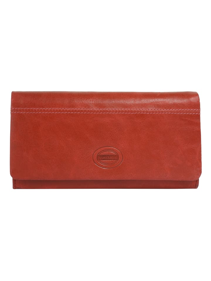 Geldbörse echt Leder in coral