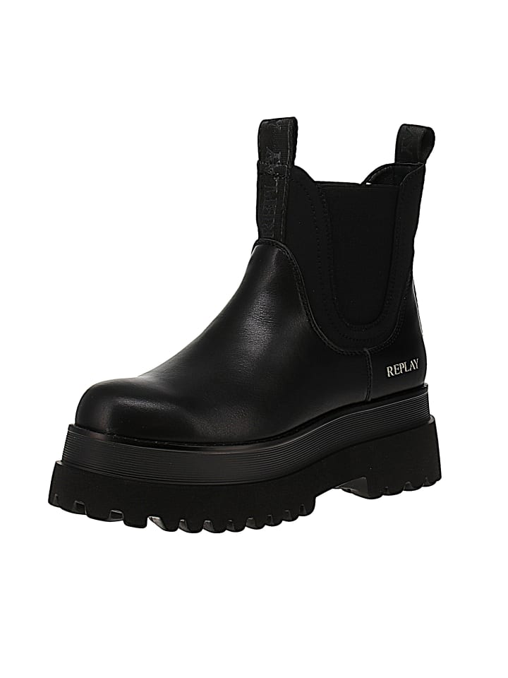 Boots Any in Schwarz