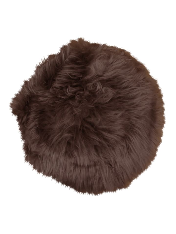 Sitzfell Braun Lammfell 35 cm