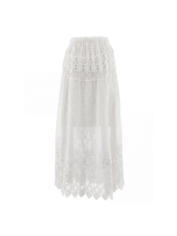 Women Skirt in White