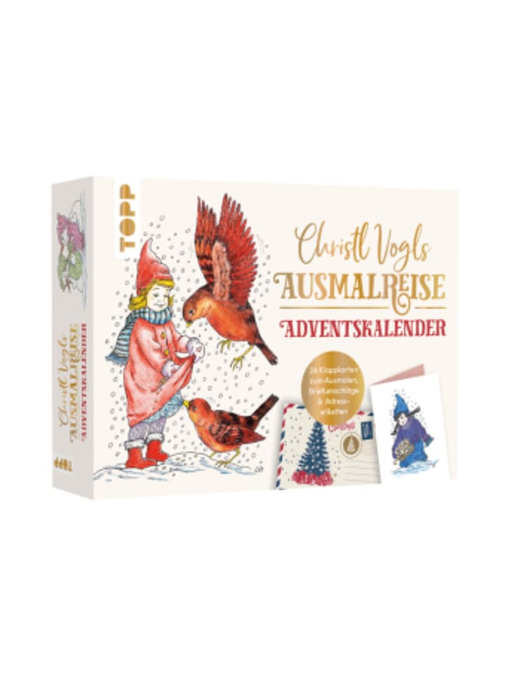 Kalender - Christl Vogls Ausmalreise - der Adventskalender