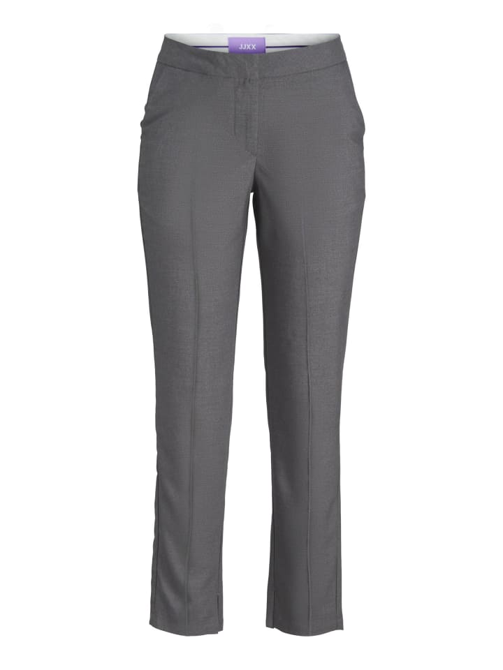 Klassische Hosen in Dark Grey Melange
