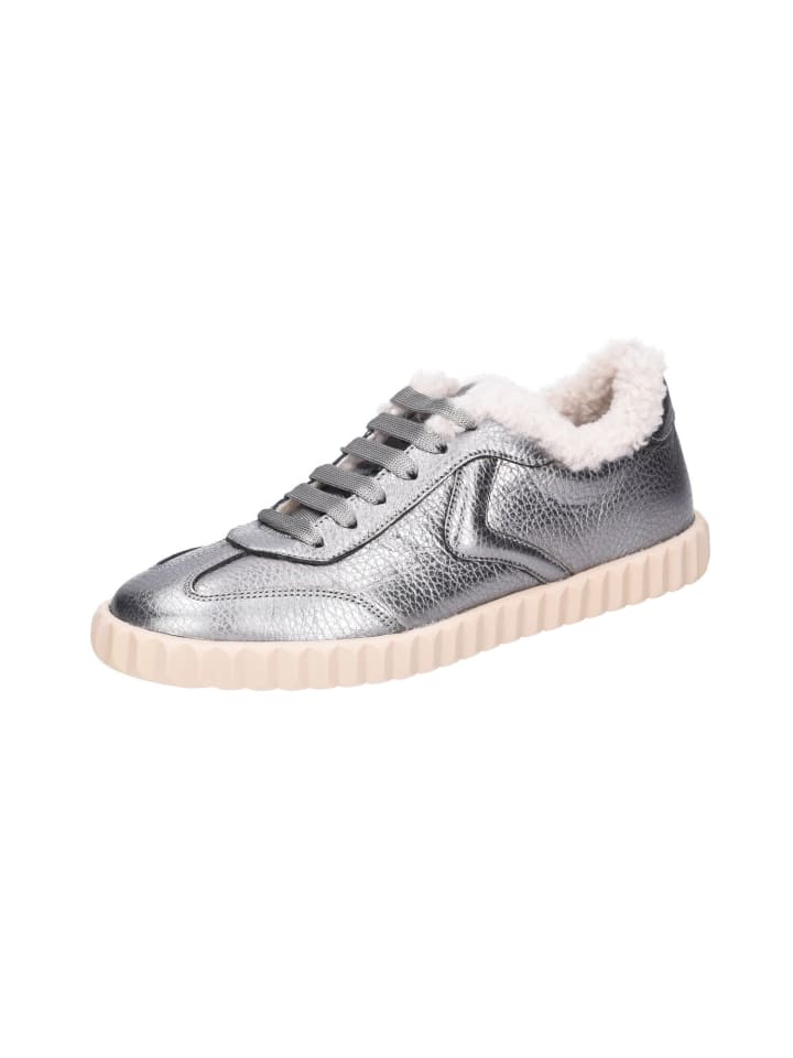 Schnürschuh in metall