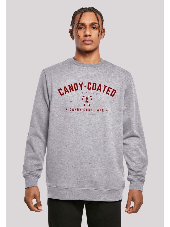 F4NT4STIC Sweatshirt Weihnachten Candy Coated Christmas in grau meliert  günstig kaufen | limango