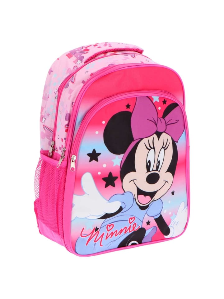 Minnie Mouse Rucksack Süßer Rucksack für Mädchen mit Minnie in rosa