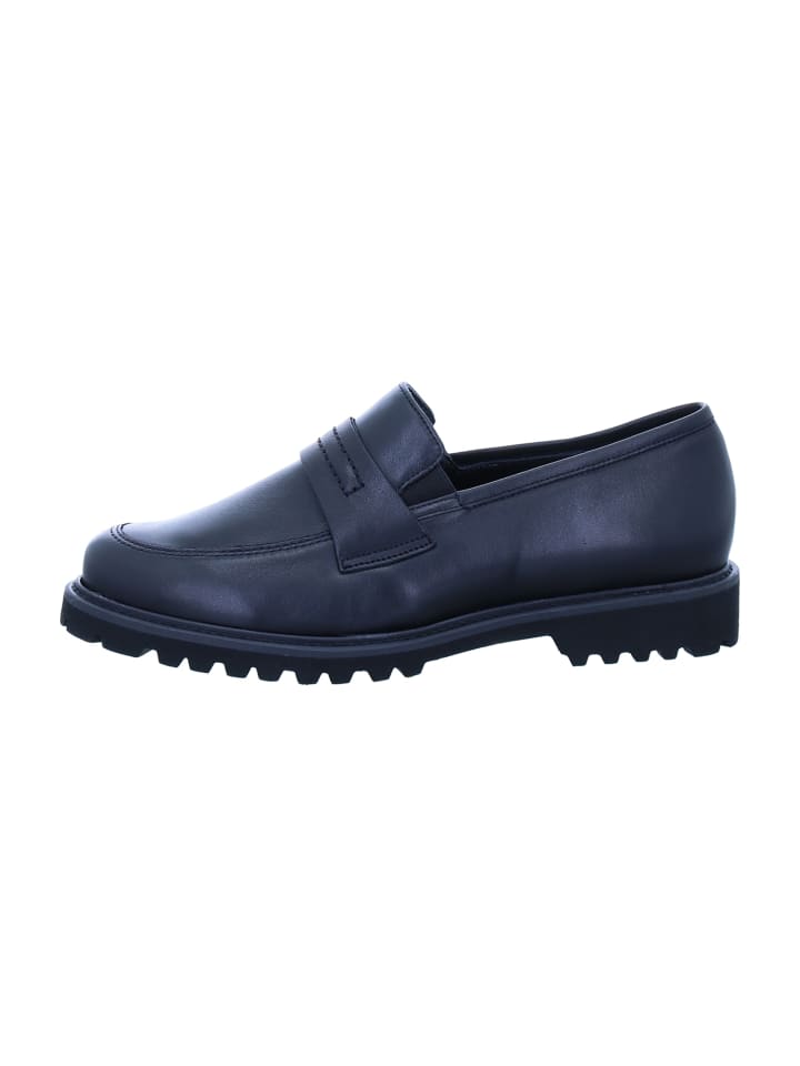 Klassische Slipper in Schwarz