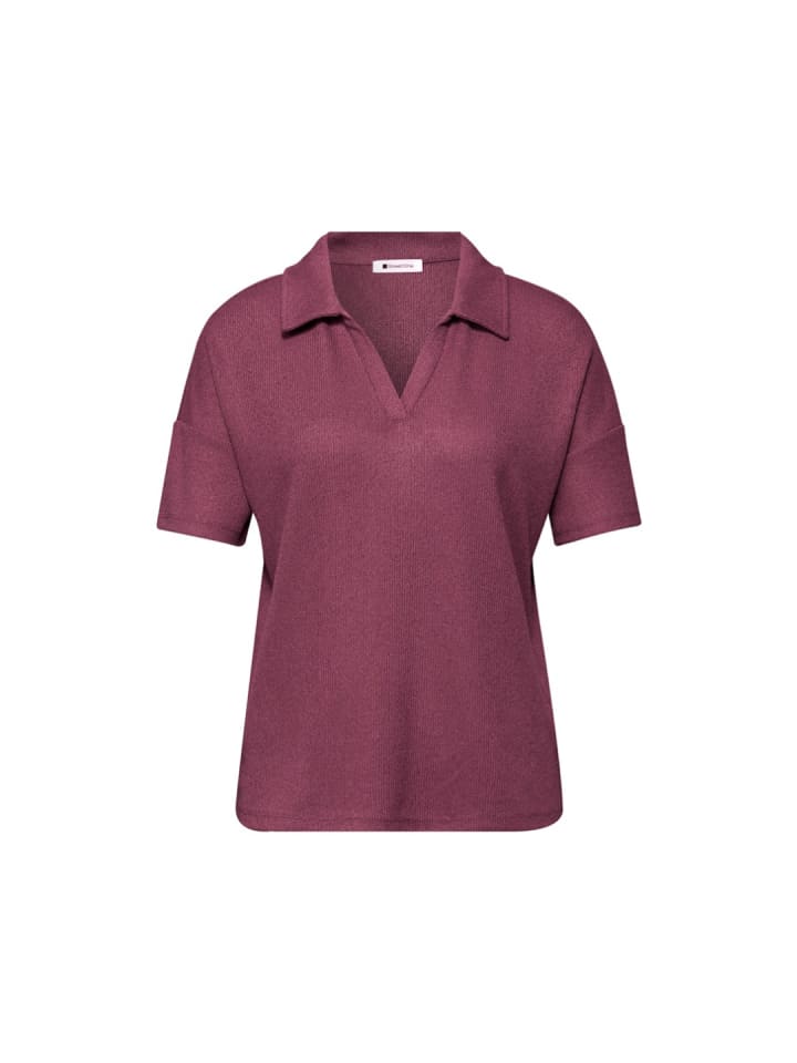 T-Shirt in dark clouded blush