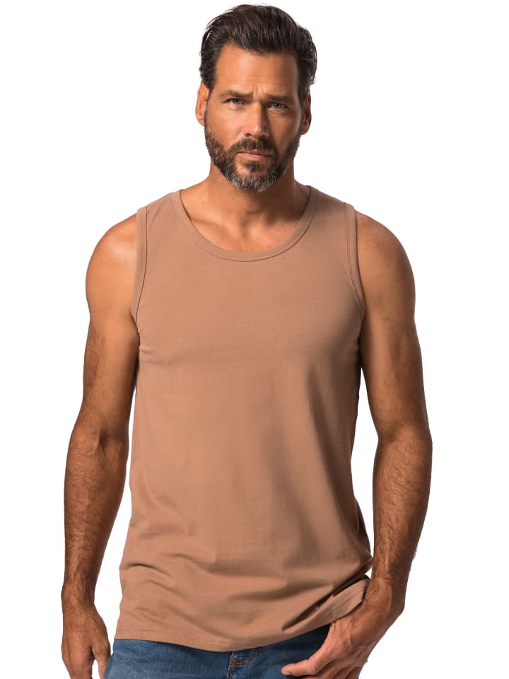 Tank Top in hellbraun