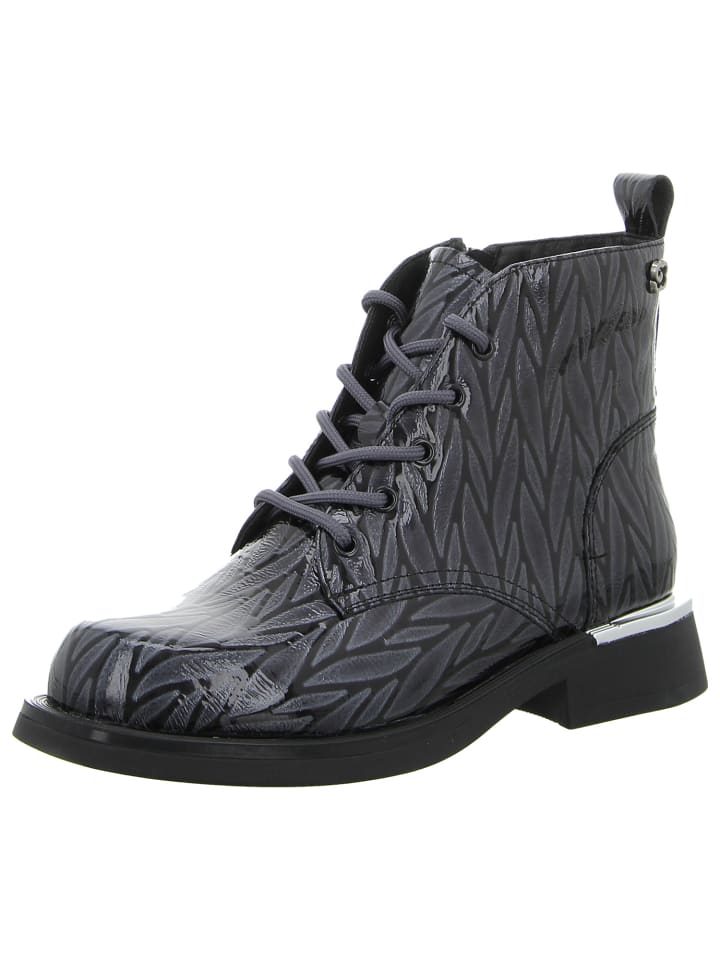 Stiefelette in schwarz