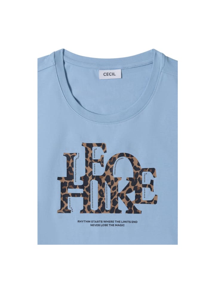 T-Shirt in easy blue