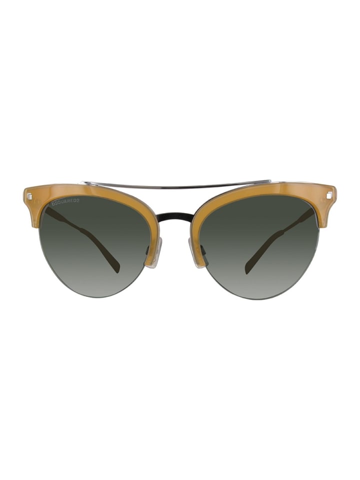 Sonnenbrille in Gelb