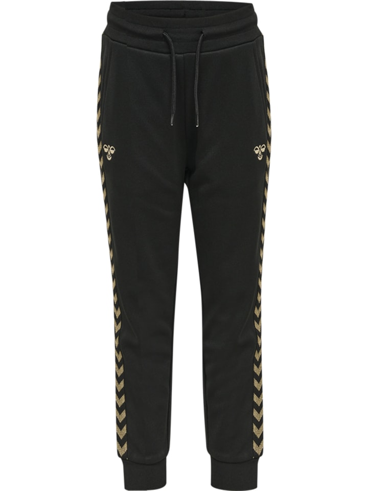 Verstellbare Taille Hose Hmlfix Mädchen in BLACK
