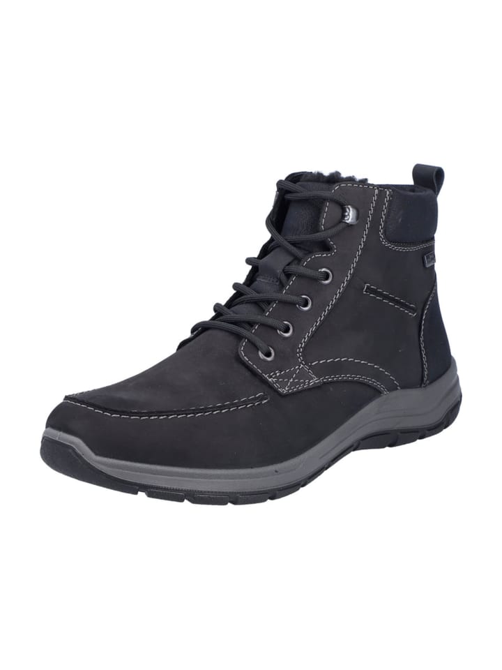 Schnürboots in Schwarz