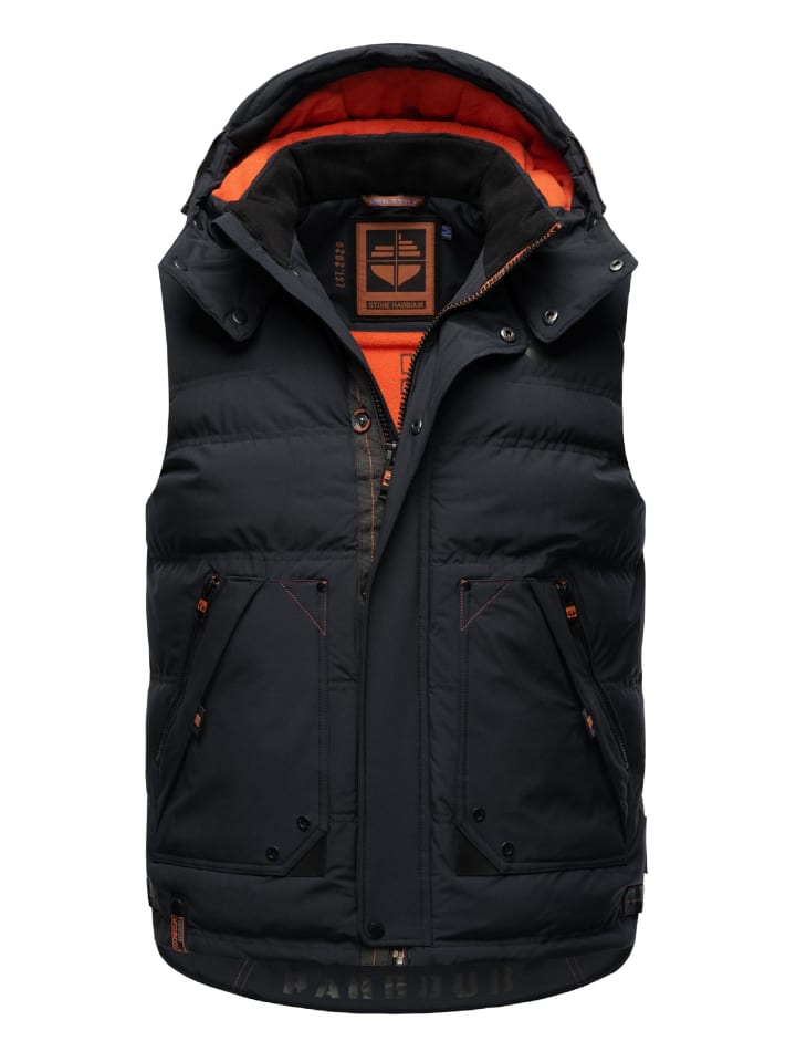 Steppweste Egoor in Navy