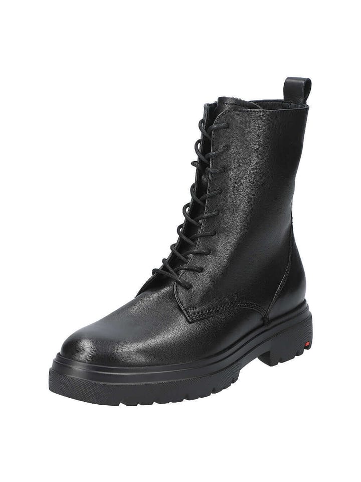 Schnürstiefeletten Umi in BLACK