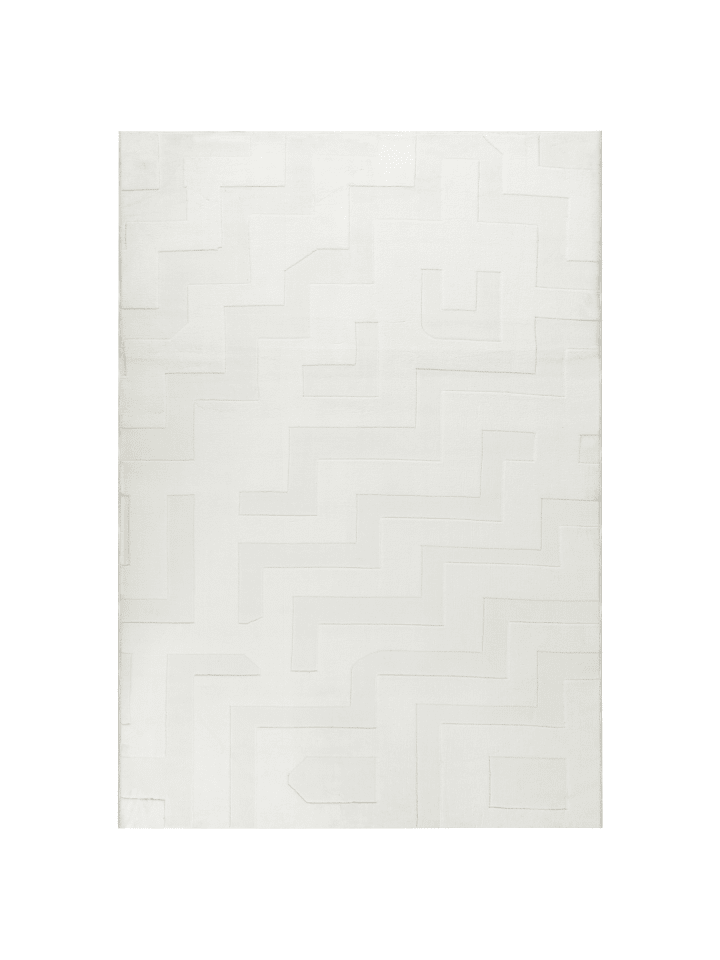 Kurzflor GINGERA in Weiß - (W) 160 x (L) 230 cm