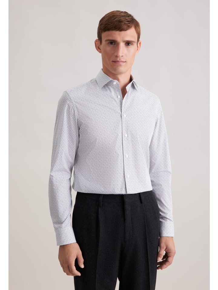 Business Hemd Slim in Grau