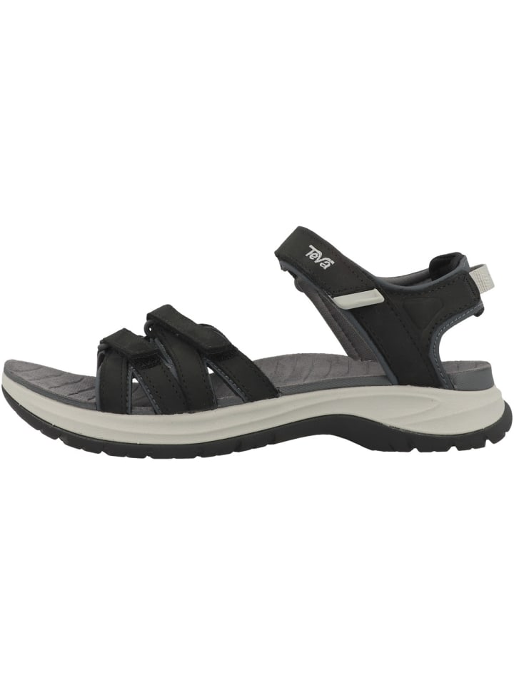 Trekkingsandale Tirra Sport Leather in schwarz