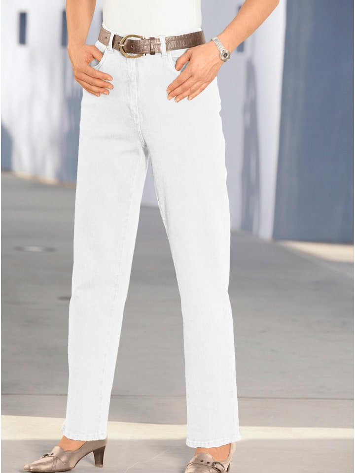 Jeans in weiß