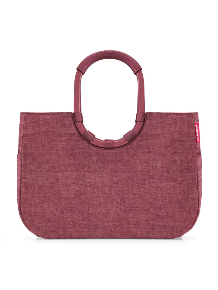 Shopper Tasche 46 cm twist maroon