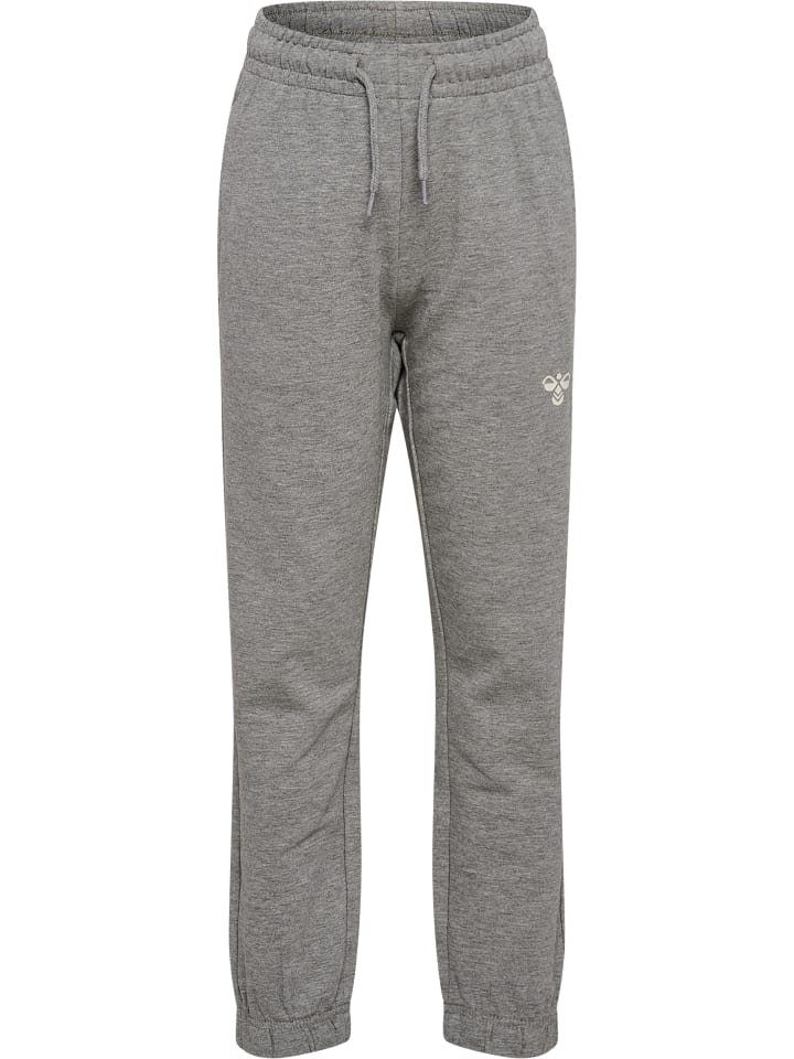 Verstellbare Taille Hose Hmljr Reg Kinder in GREY MELANGE