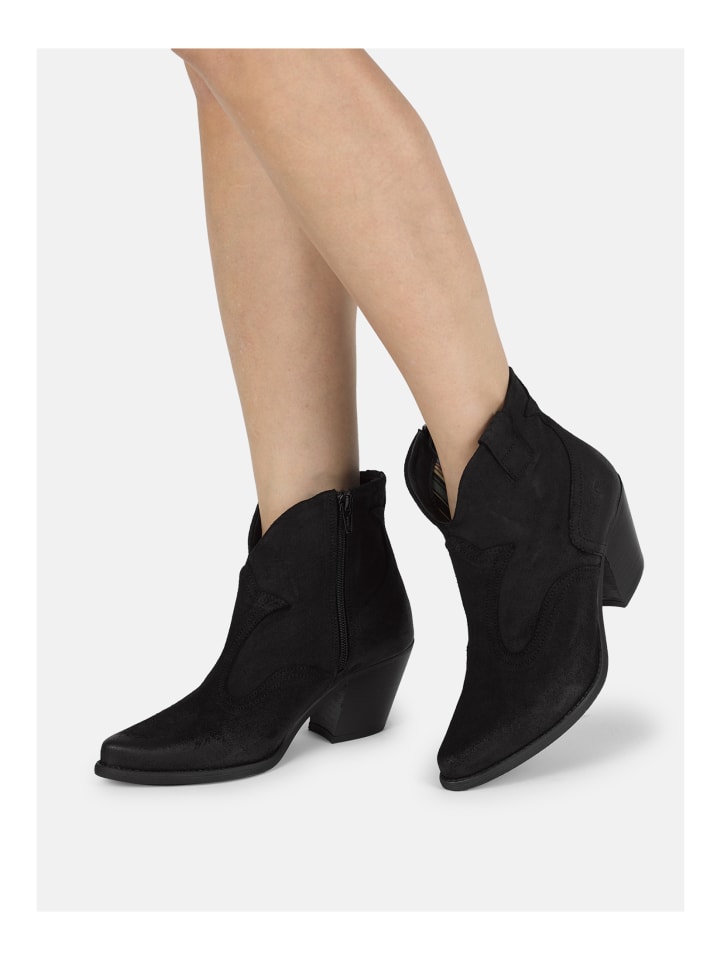 Stiefelette Schwarz