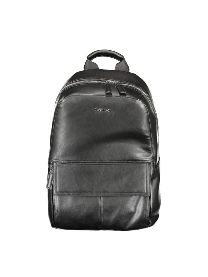 Schwarz Polyester Herren Rucksack