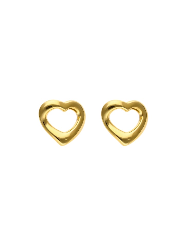Women Stud Earrings in Gold