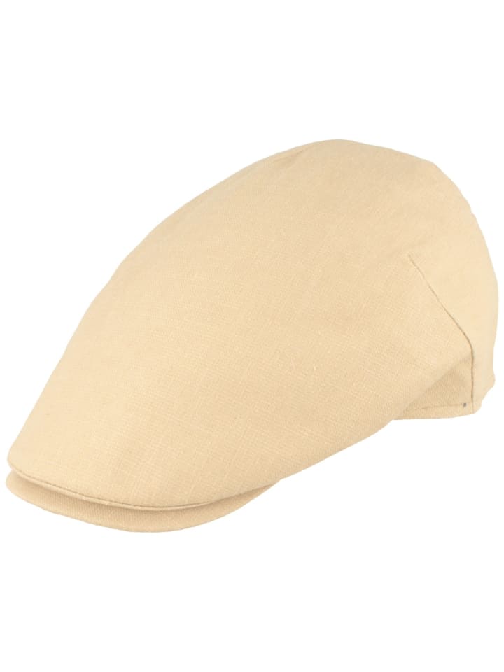 Schirmmütze einteilig in beige