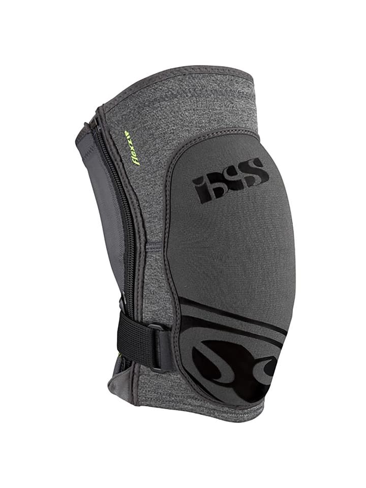 FLOW ZIP KNEE GUARD in Steingrau