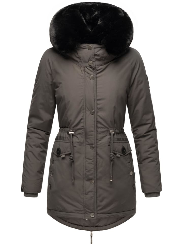 Wintermantel Sweety Deluxe in Anthracite