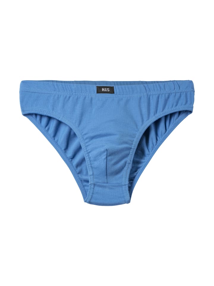 Slip in grau-meliert, rot, marine, blau, khaki