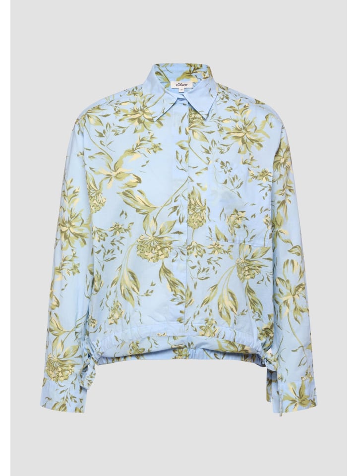 Bluse in 51A4_hellblau
