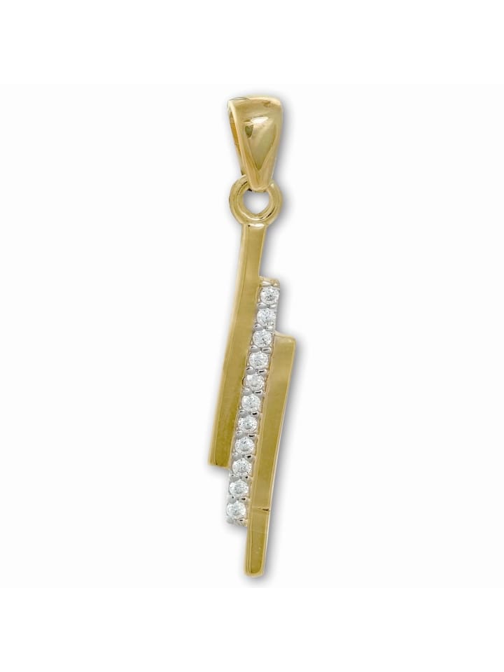 Anhänger Gold 333 Gelbgold - 8 Karat Line Kettenanhänger