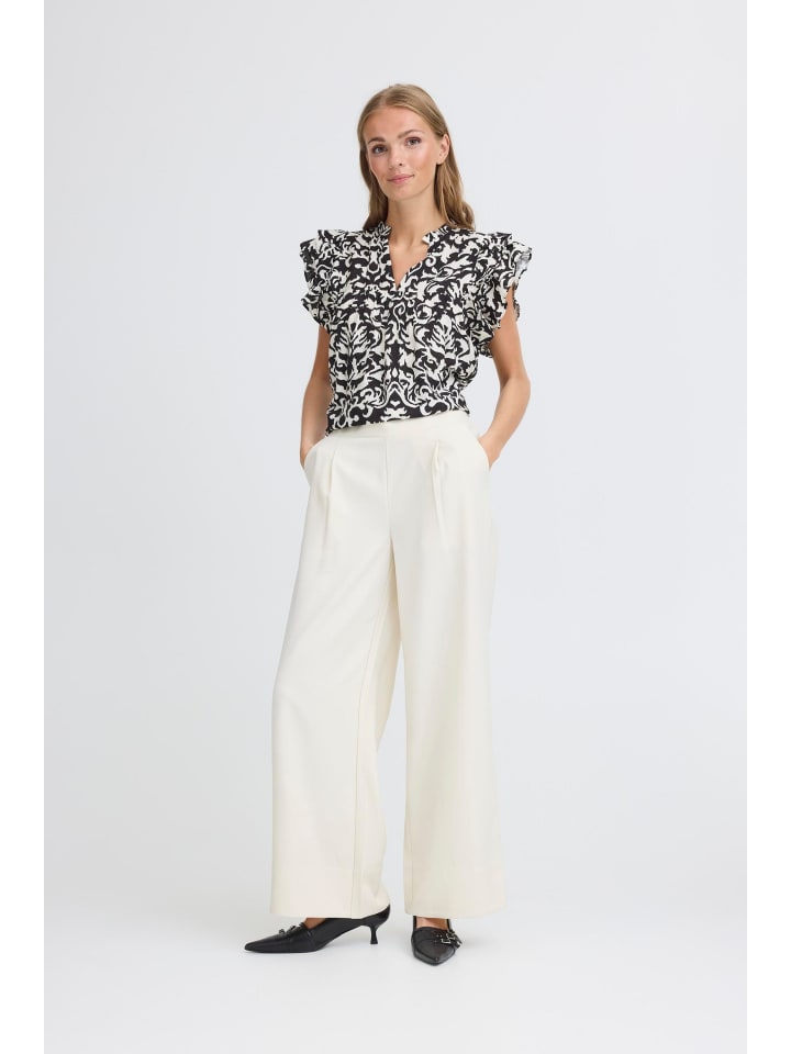 Casual Hose IHDOTTE Regular fit in Almond Milk