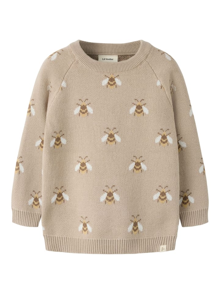 Strickpullover in Oxford Tan1